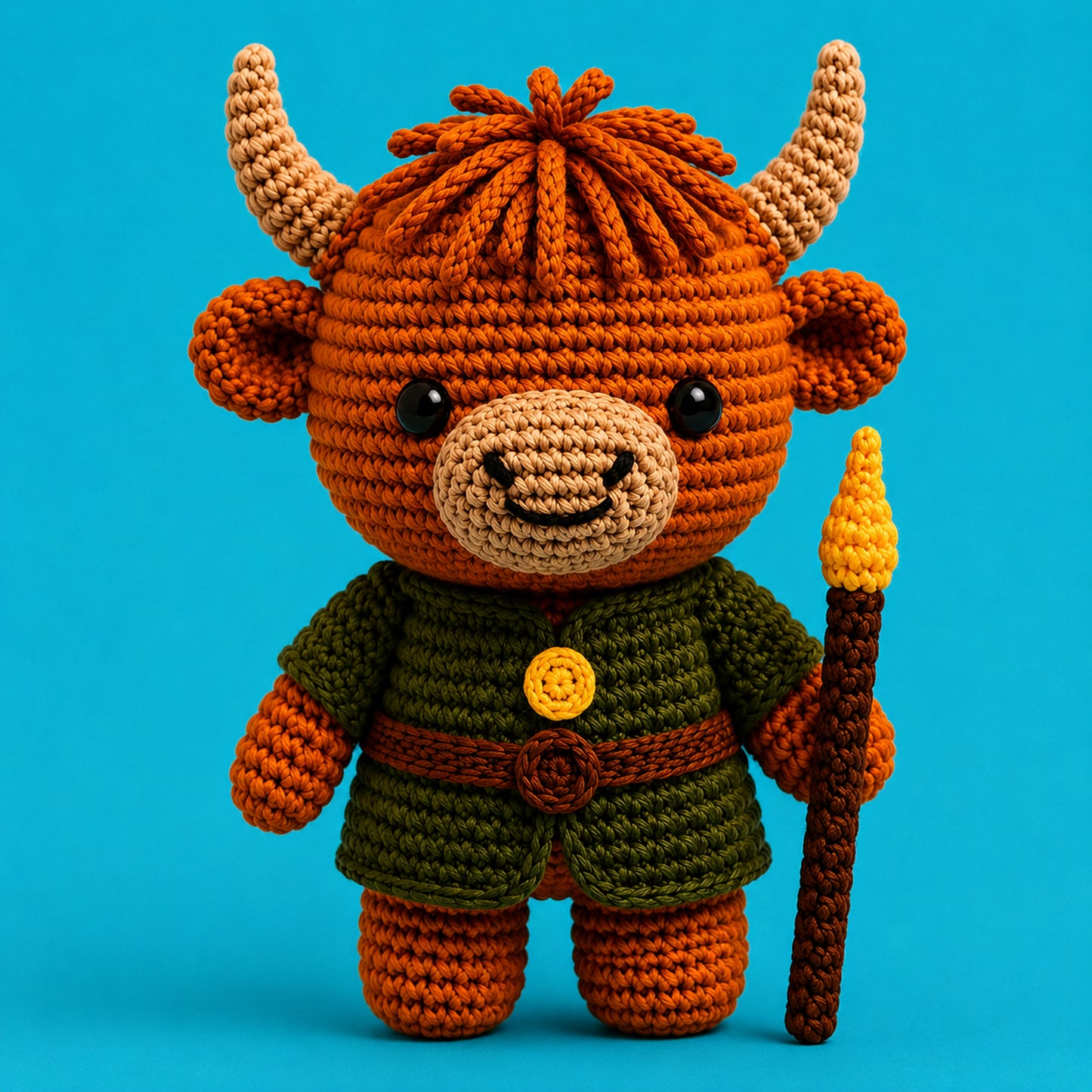 MILO The Forest Guardian Cow Crochet Kit