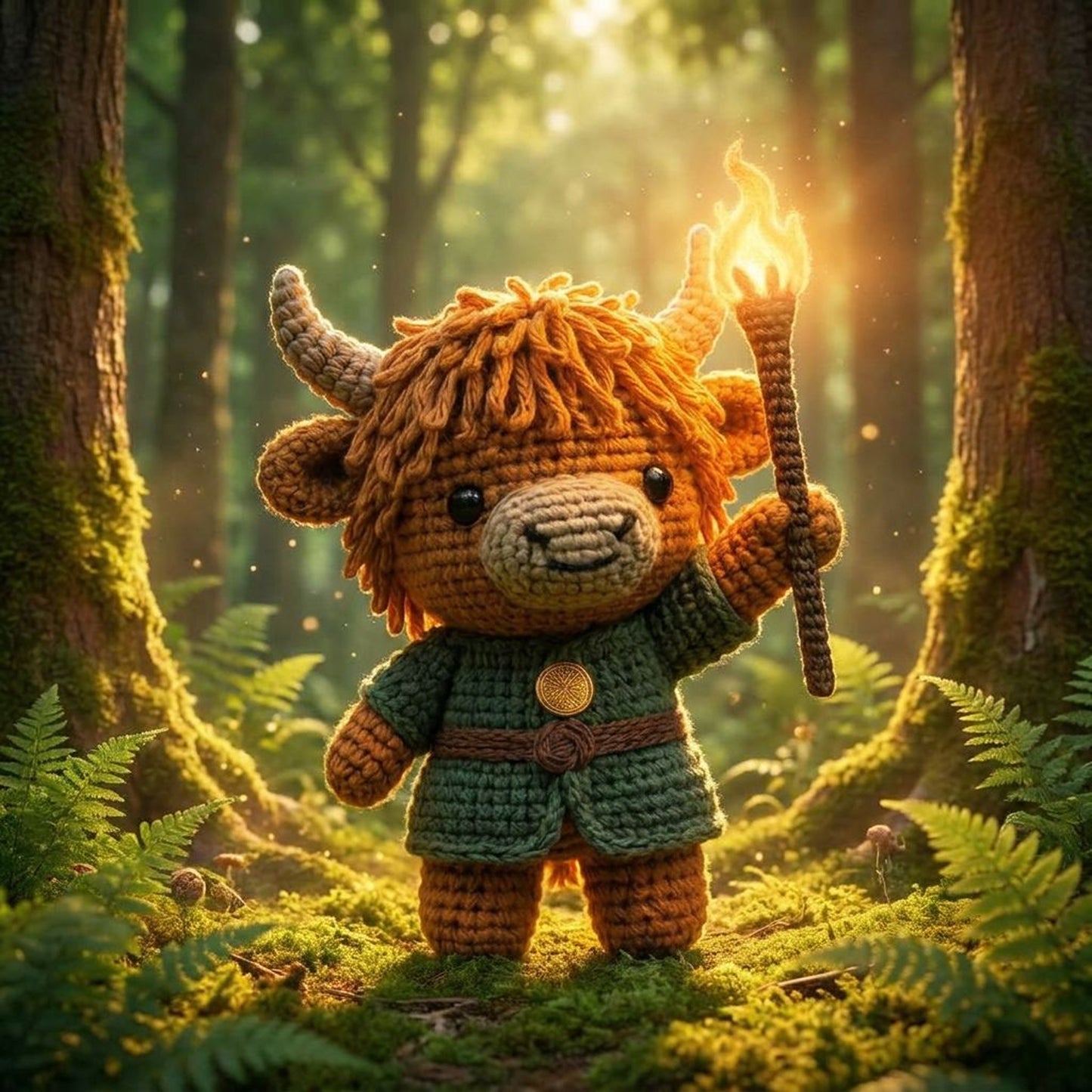 MILO The Forest Guardian Cow Crochet Kit