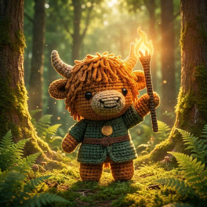 MILO The Forest Guardian Cow Crochet Kit